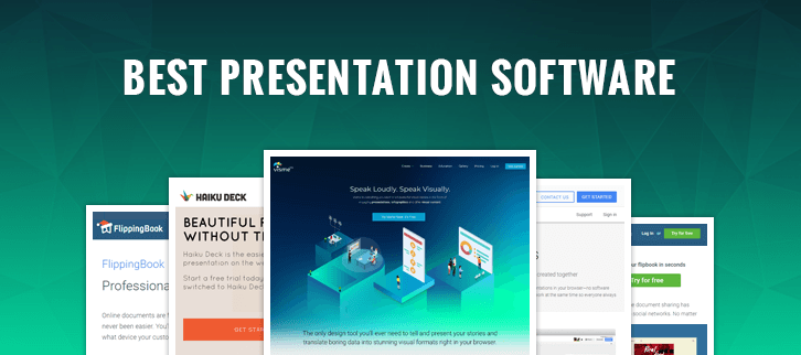 10 examples of presentation software