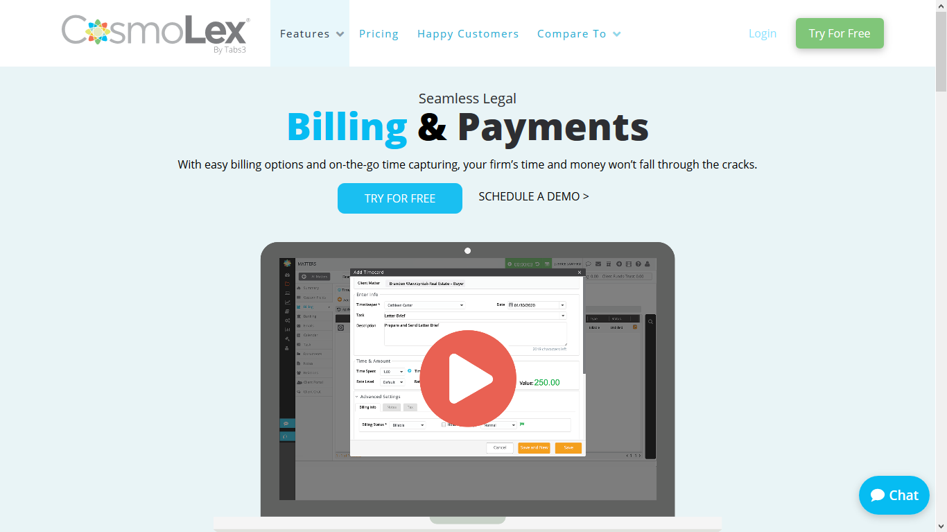 best legal time and billing software