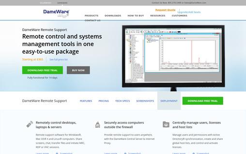 dameware license manager