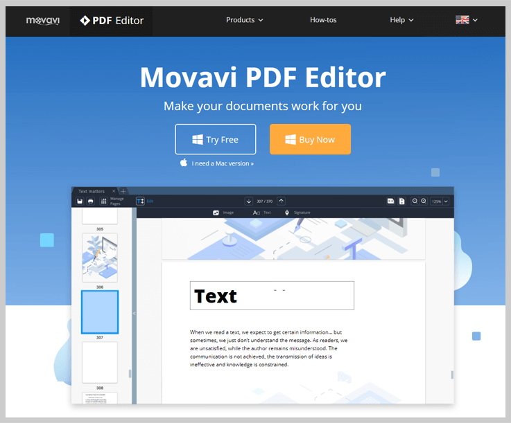 Movavi Pdf Editor