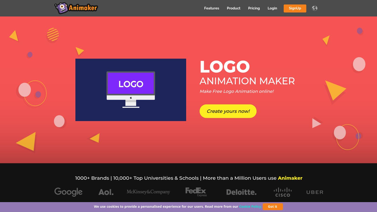 youtube logo animation maker online free