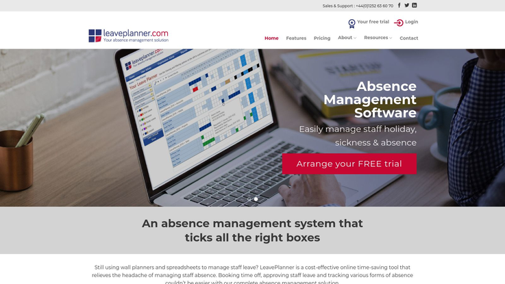 Leaveplanner Absence Management Software