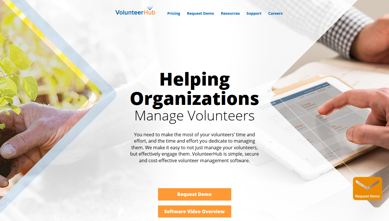 VolunteerHub - Home