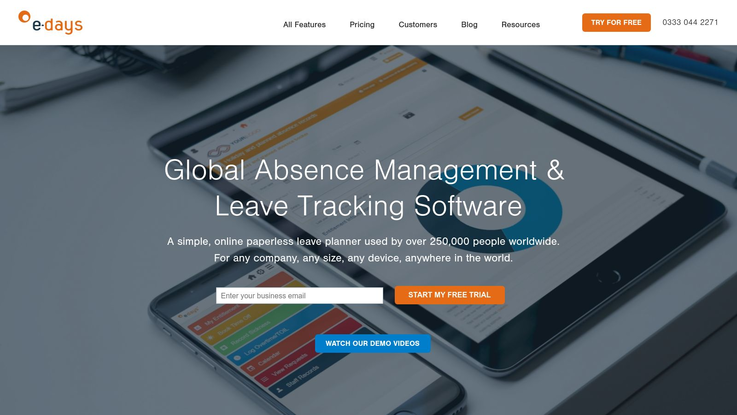 e-days Absence Management Software