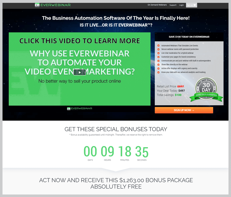 Everwebinar - Webinar Software