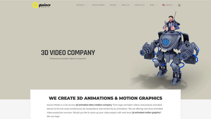 Quince MEDIA - Logo Animation Software