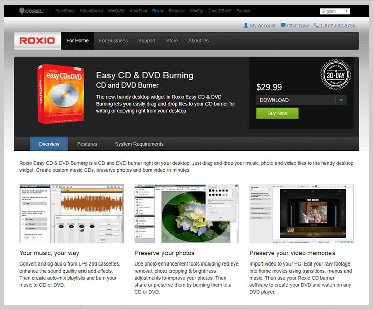 download roxio easy cd and dvd burning