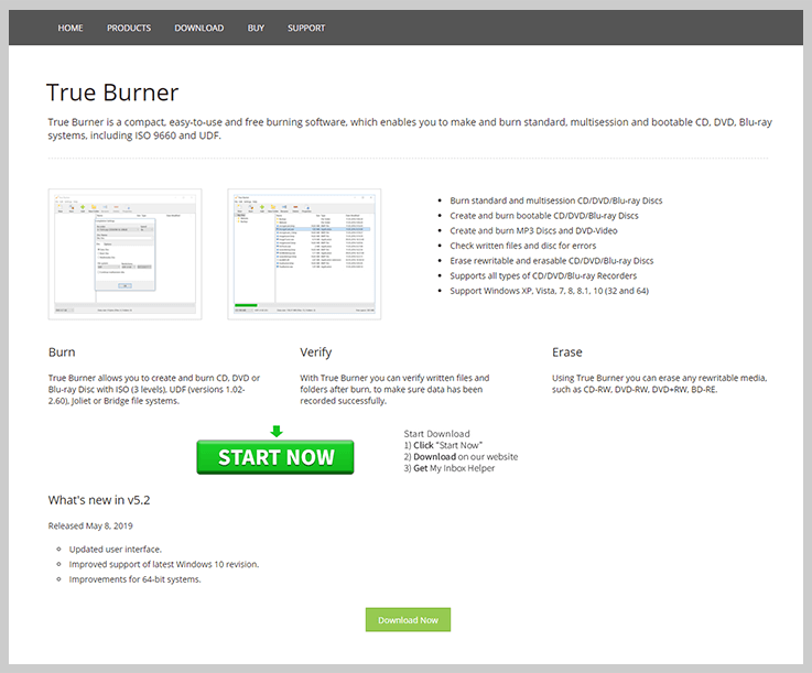 for windows instal True Burner Pro 9.5