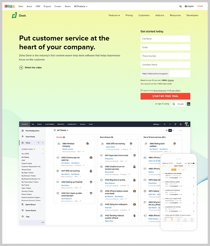 Zoho Desk - Knowledge Base Software