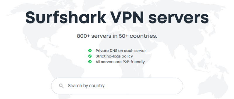 surfshark fastest server