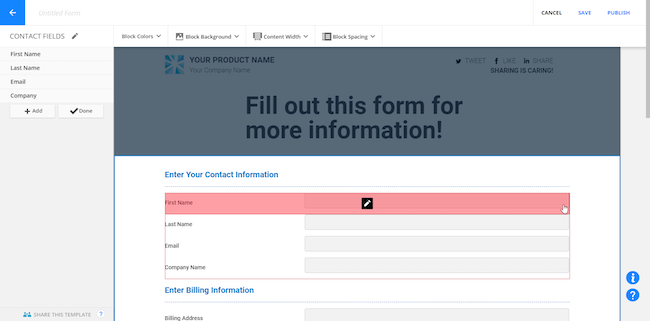 Ontraport - Forms