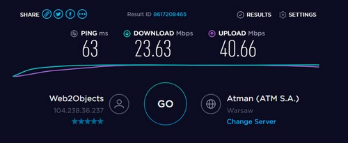 StrongVPN - SpeedWarsaw