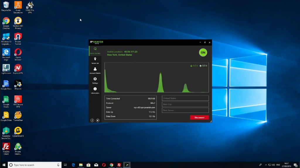 IPVanish - Windows