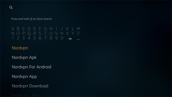 nordvpn on firestick