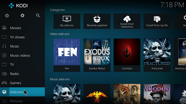 Surfshark - Kodi