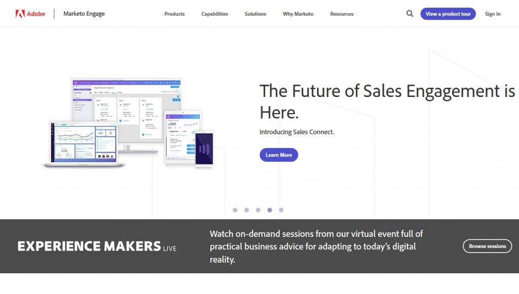 Marketo - Engage - Home