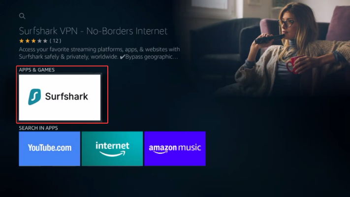 surfshark on amazon firestick