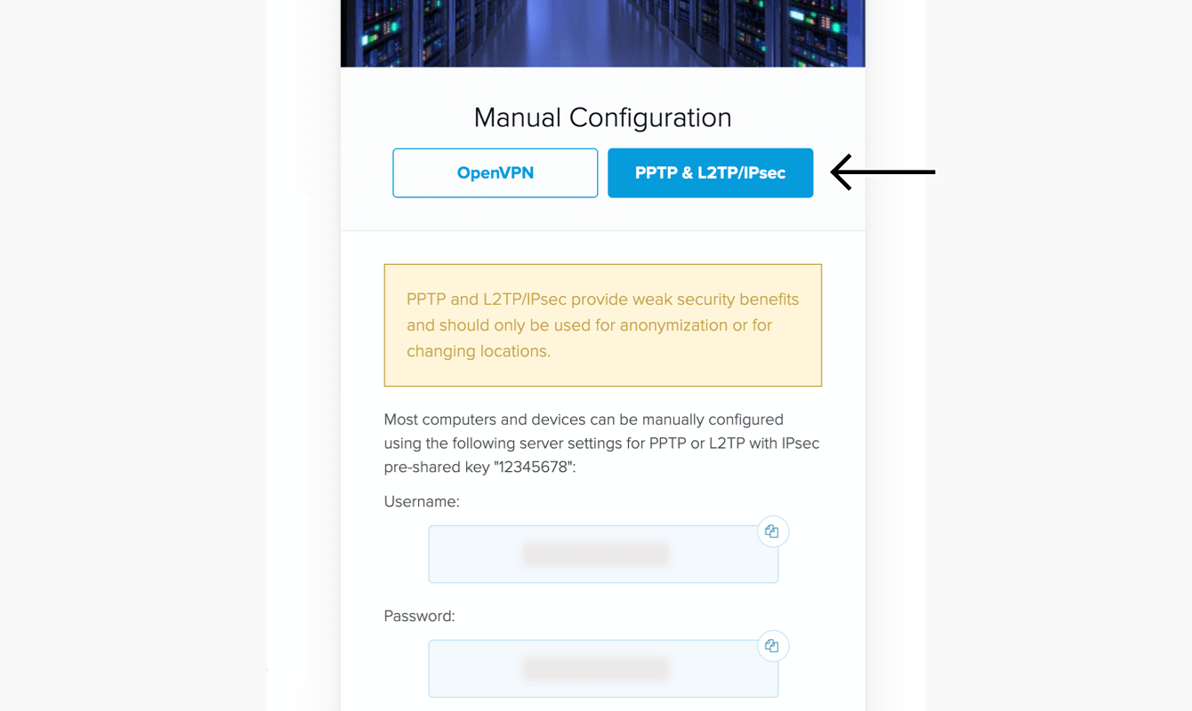 ExpressVPN - Manual Router Settings