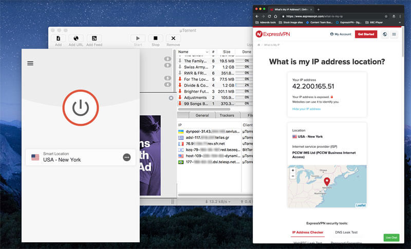 ExpressVPN - uTorrent