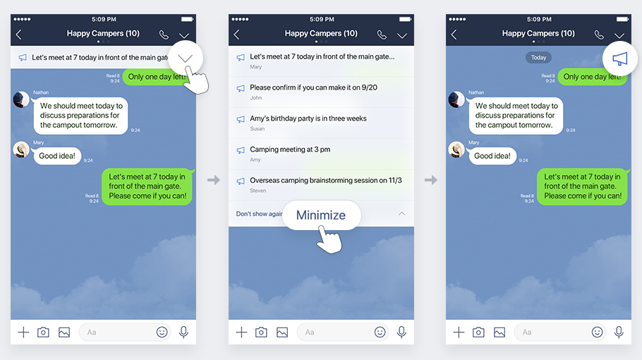 line app for pc voice messages