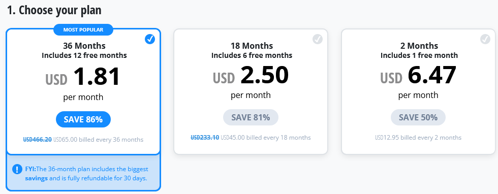 VPN-Deals - VyprVPN-Pricing