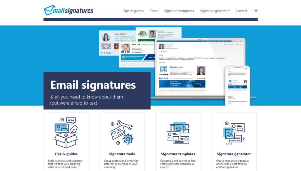 Mail-Signatures - Home