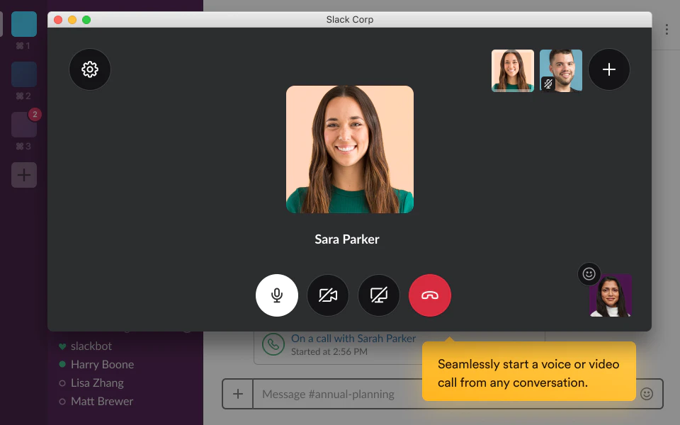 Slack - Video - Conferencing