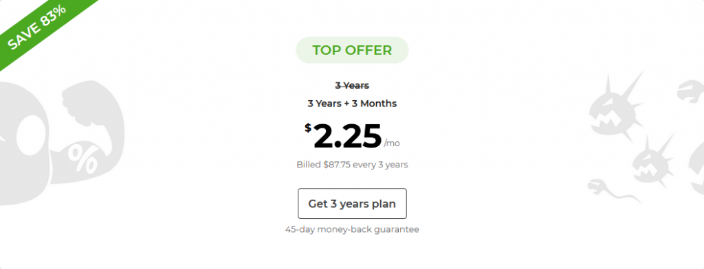 VPN - Deals - Cyberghost - Pricing