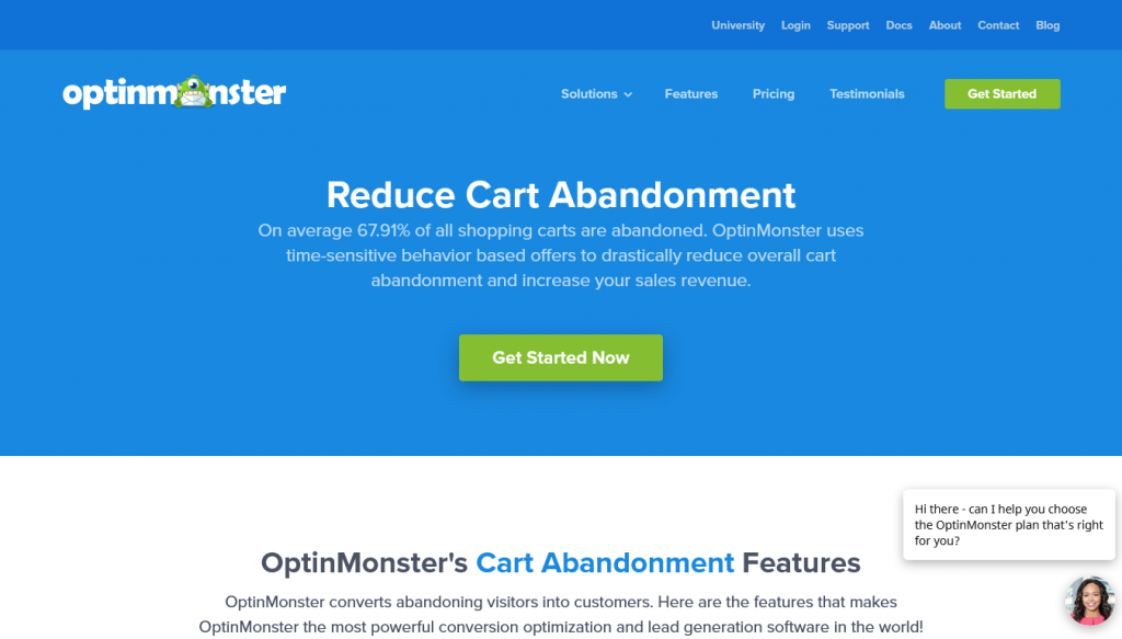 OptinMonster - Cart - Abandonment