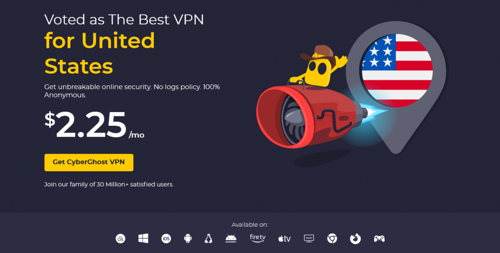 VPN - Deals - Cyberghost