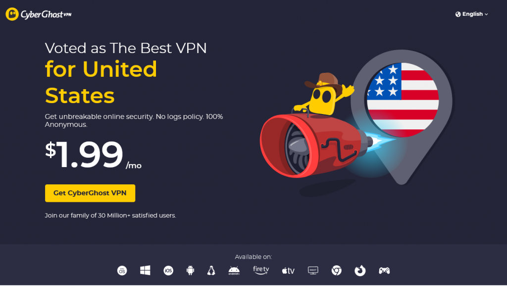 VPN - Deals - Cyberghost