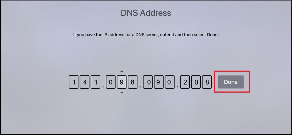 Surfshark-For-Apple-TV - Apply-DNS