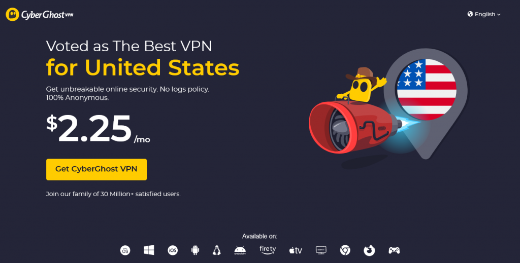 VPN - Deals - Cyberghost