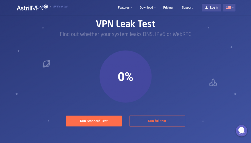 Astrill-VPN - Leak-Test