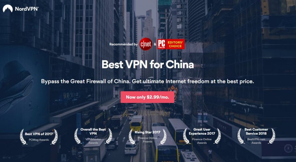 how to download nordvpn in china