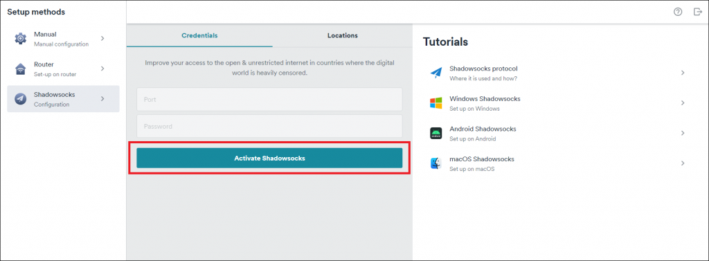 Surfshark-For-China - Activate-ShadowSocks