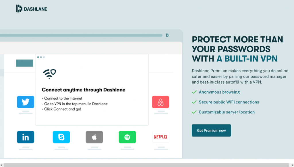 Dashlane - VPN