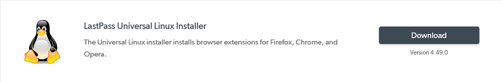 LastPass - Linux
