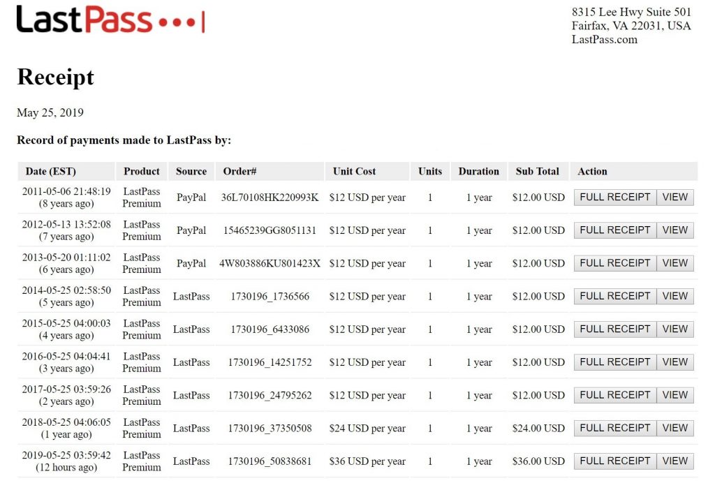 LastPass - Price-Increase