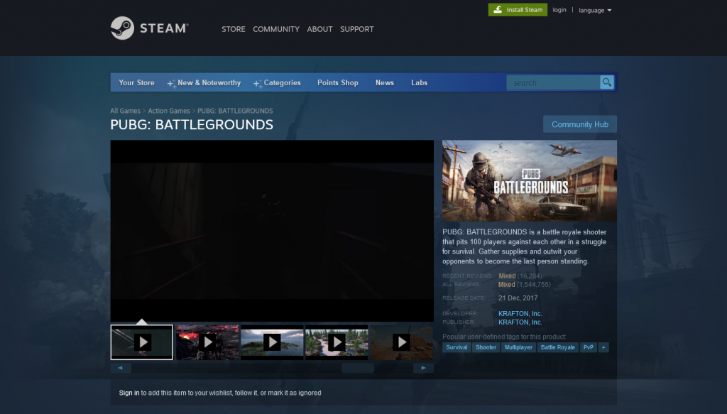 VPN-For-PUBG - Steam-Platform