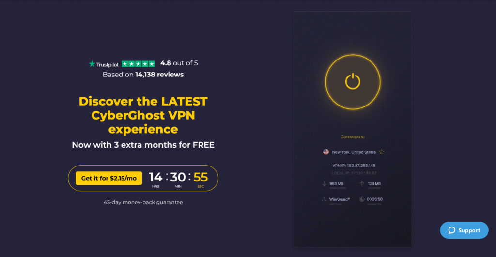 VPN - Deals - Cyberghost