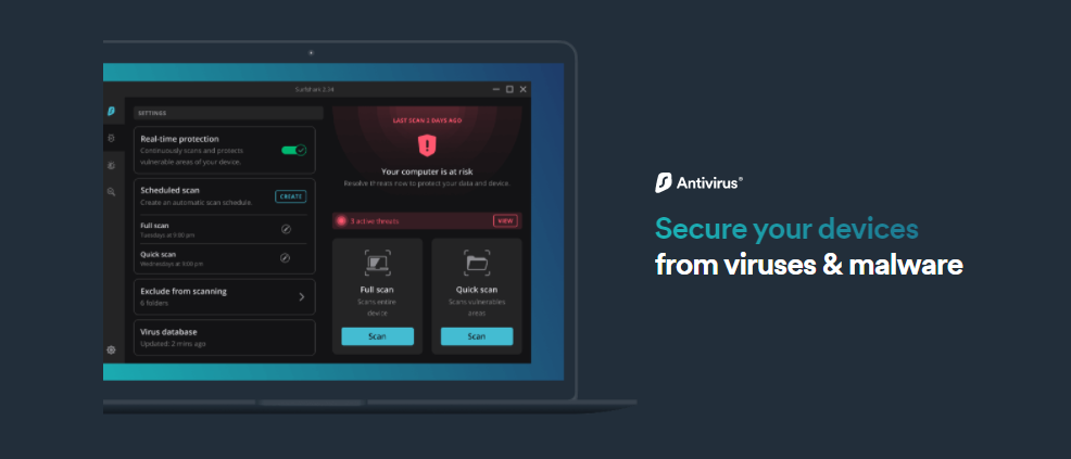 Surfshark - Antivirus