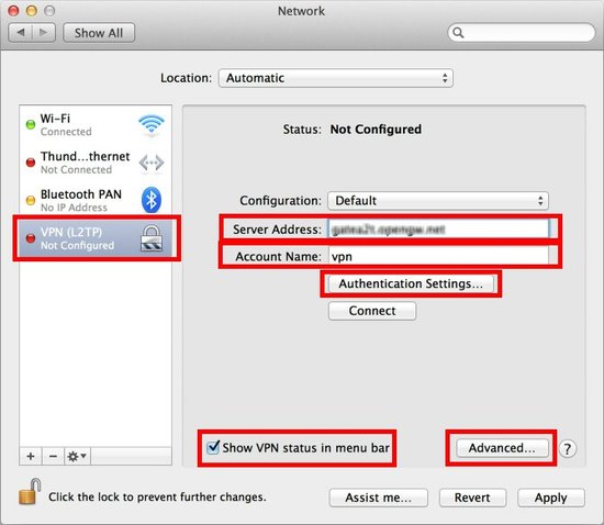 VPN-for-PS5 - Setup-L2TP-IPSec